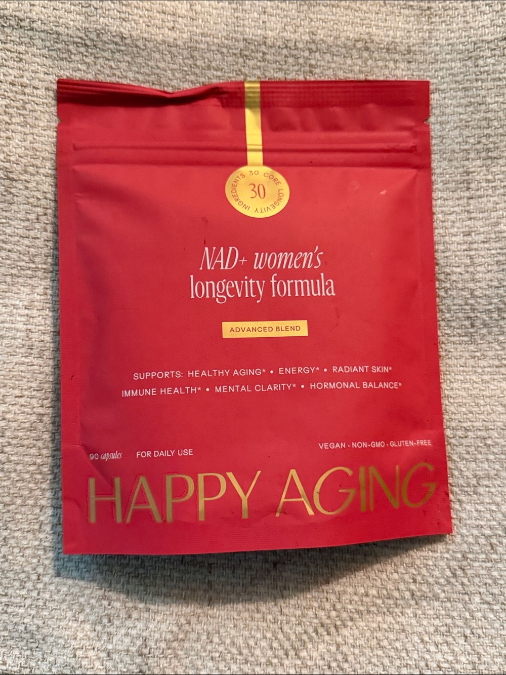 NAD+ Women’s Longevity Formula - Red